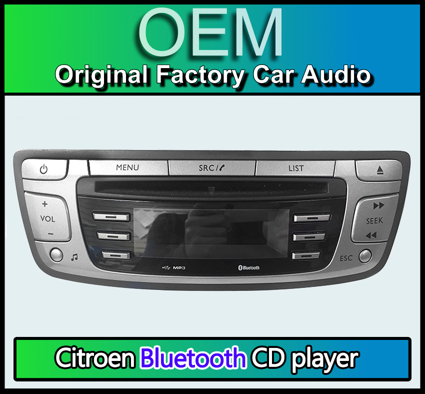 Citroen C1 CD player radio, Citroen DEH-2028ZC with Bluetooth and