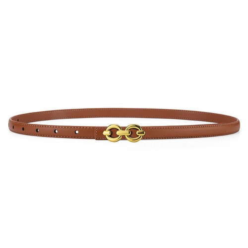 Leather Belt for Business Casual Versatile for Dresses Suits Trousersblack eleg - Picture 13 of 23