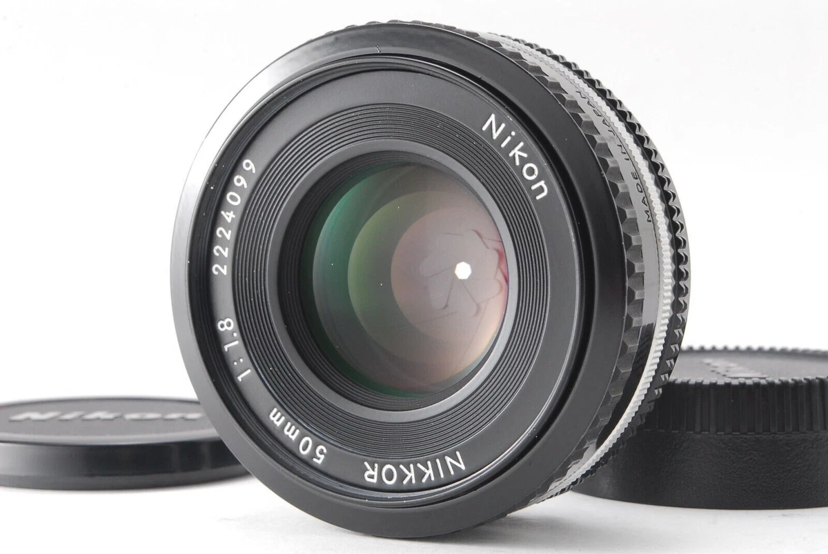 Lens Nikon Nikkor Ai-s 50mm f/1.8 Pancake Ais Prime Lens MF dcp