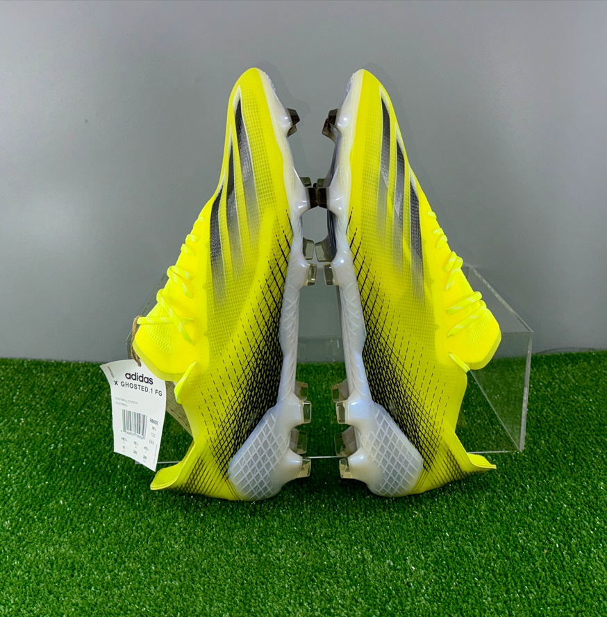 Adidas X Ghosted.1 FG FW6898 Elite US11 UK10.5 Yellow boots Cleats