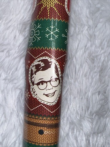 A Christmas Story 20 pies cuadrados envoltura de regalo 2,5 pies x 3,33 yardas FRA-GEE-LAY nuevo - Imagen 10 de 11