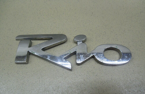 Hq Rio Emblem KIA RIO EMBLEM 2005-2011 LOGO BADGE REAR LETTERS NAMEPLATE 86322-1G000 ...