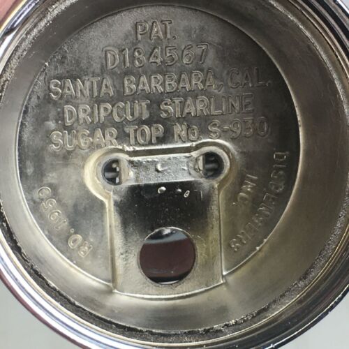 Contenitore dispenser zucchero fiordaliso di Dispensers Inc Santa Barbara Ca 5" USA - Foto 6 di 8