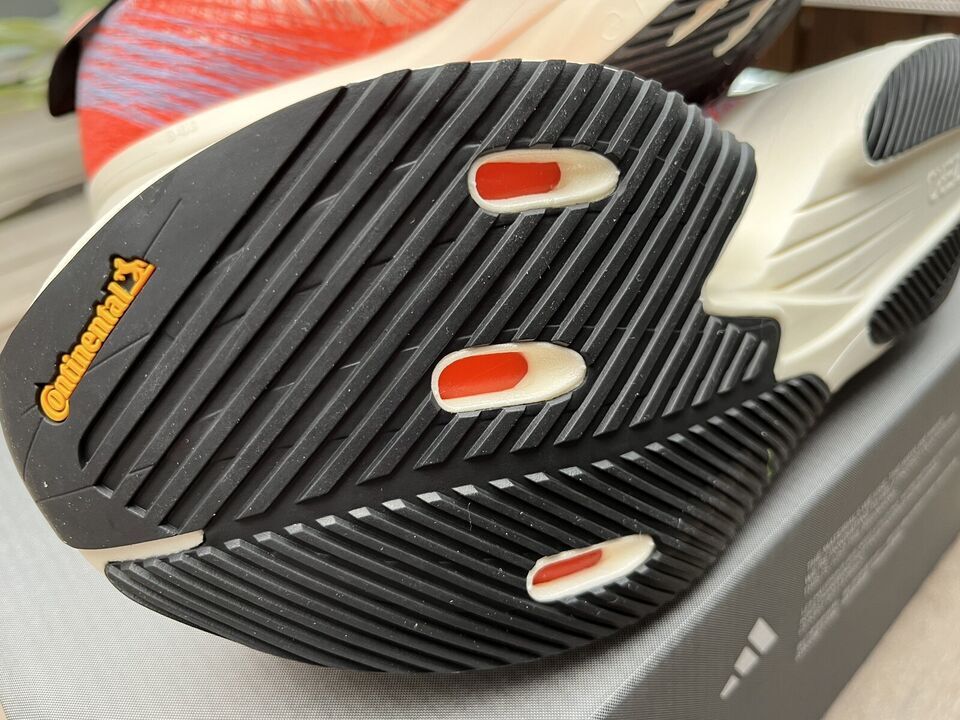 Adidas Adizero Prime X Strung Unisex Carbon Running Shoe Red