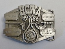 Hesston Corporation HCWA 1986 Union Buckle