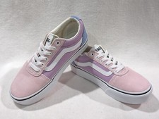 Vans Girl's Ward Platform Color Block Multicolor Canvas Sneakers-Size 2 NWB