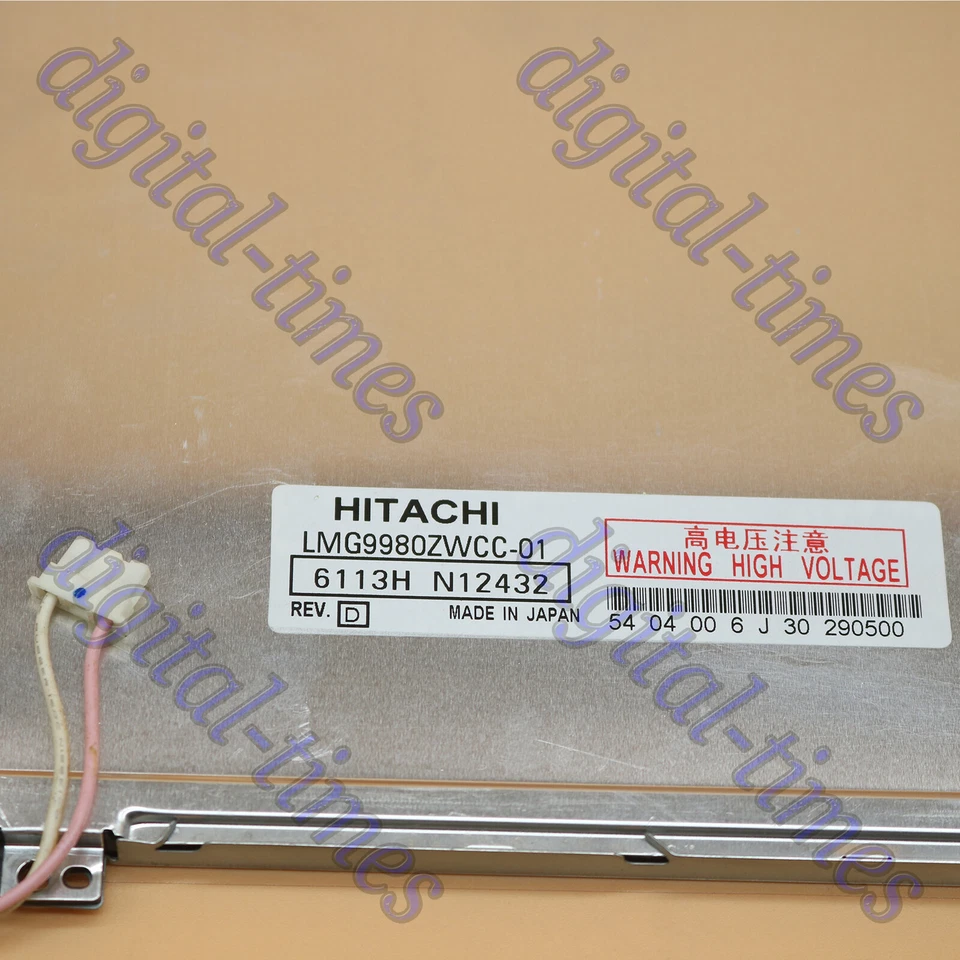 One Brand New HITACHI LMG9980ZWCC-01 12.1 inch LCD Display Free shipping#LJ - Image 4 of 4