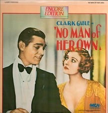 No Man of Her Own Laserdisc 