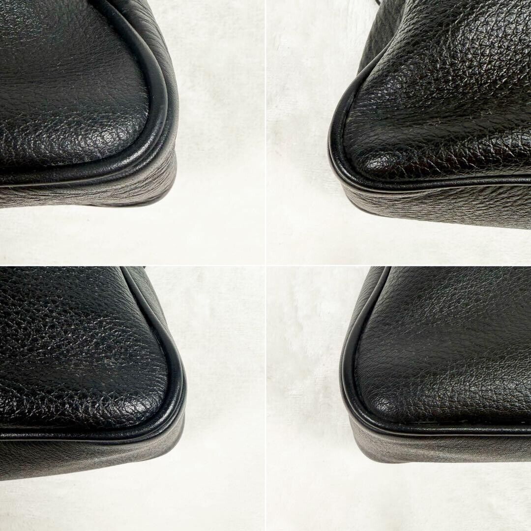 Miu Miu Archive Vintage Shoulder Bag Handbag Leather Black Miu Miu Archive Vintage Shoulder Bag Handbag Leather Black