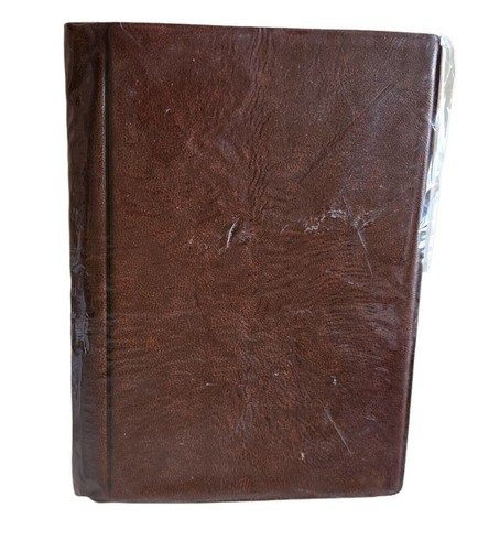 Photo Album Brag Book Brown Vinyl Gift 4 X 6 " Slots Holds 32 Pictures VTG NEW - Picture 2 of 3