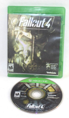 FallOut 4 ~ Microsoft XBOX ONE Game ~ Missing Manual ~ Rated M