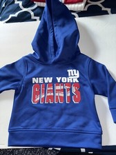NFL New York Giants Kids Hoodie New With Tags Size 12 Months