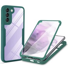 Handyh&uuml;lle Schutz Case f&uuml;r Samsung Galaxy S22 5G Full Cover Tasche Etuis Bumper