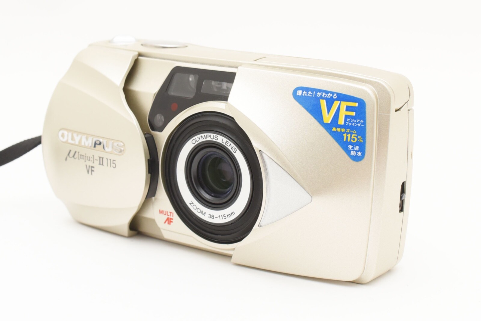 OLYMPUS μ [mju:]-Ⅱ 115 VF LENS ZOOM 38-115mm オリンパス