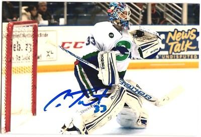 Cam Talbot Autographed 4x6 Color Photo Connecticut Whale Goalie #33 C