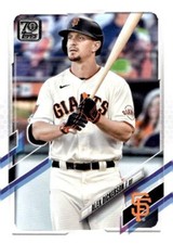 2021 Topps #616 Alex Dickerson San Francisco Giants