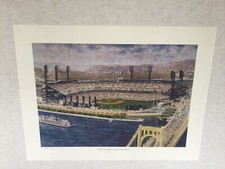 Pittsburgh Pirates PNC PARK Opening Day 2001 Lithograph Print