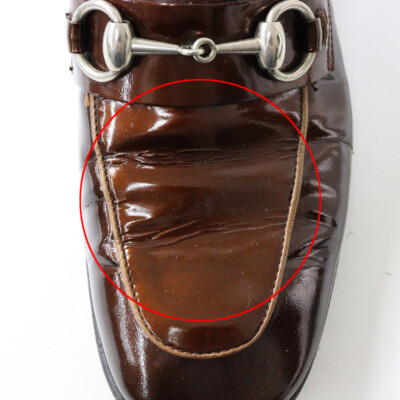 Vintage Italian made 90's Gucci Tom Ford era patent leather