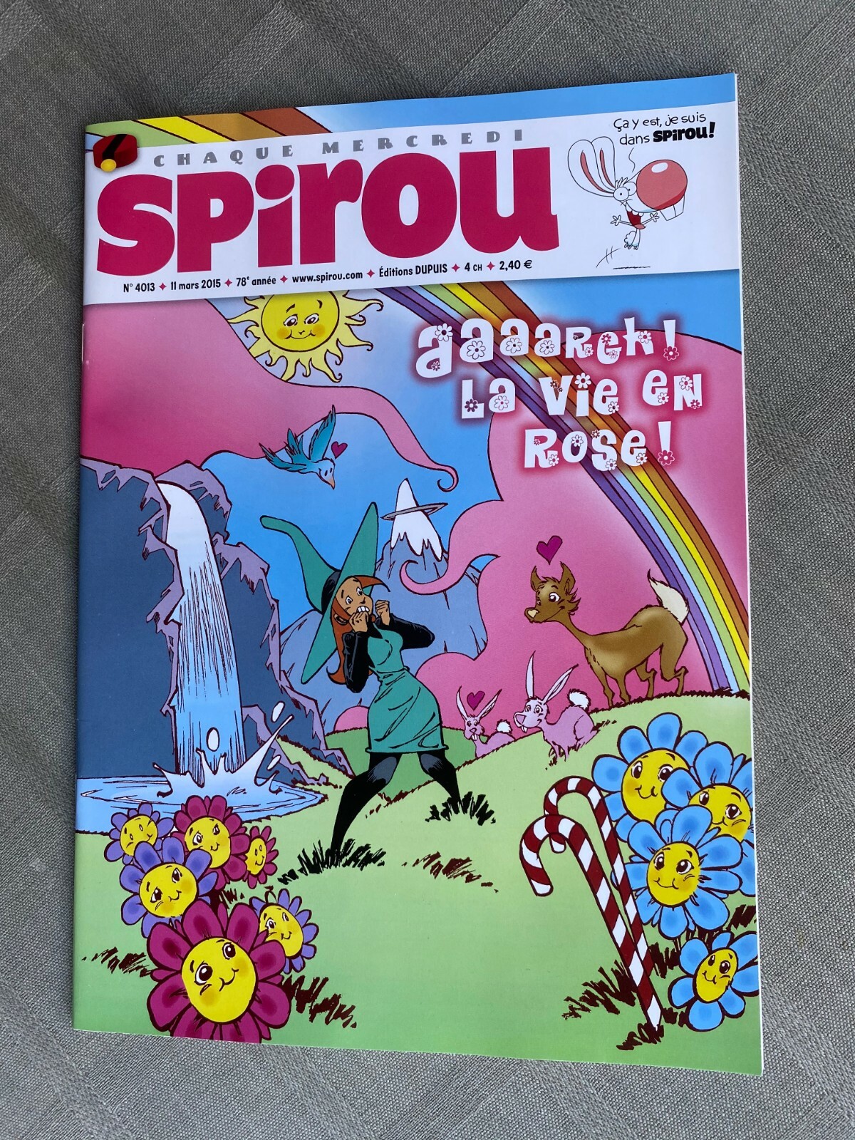 Spirou Weekly No. 4013 2015 In Excellent Condition