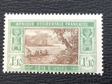 ICOLLECTZONE  French West Africa 72 VF hinged
