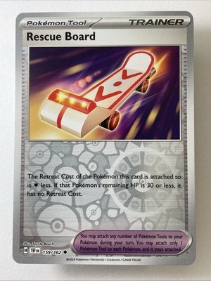 Rescue Board 159/162 - SV05: Temporal Forces Reverse Holo (NM)