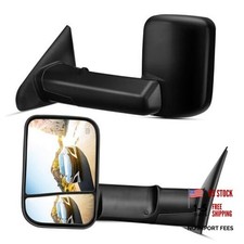 Power Heated Towing Mirrors Fit for 2002-2008 Dodge Ram 1500 2500 Adjustable