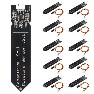 Capacitive Soil Moisture Sensor Corrosion Resistant Moisture Detection