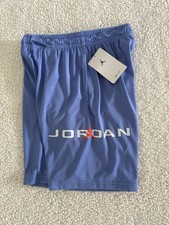 NWT BOYS JORDAN SZ L 12-14 BLUE SHORTS