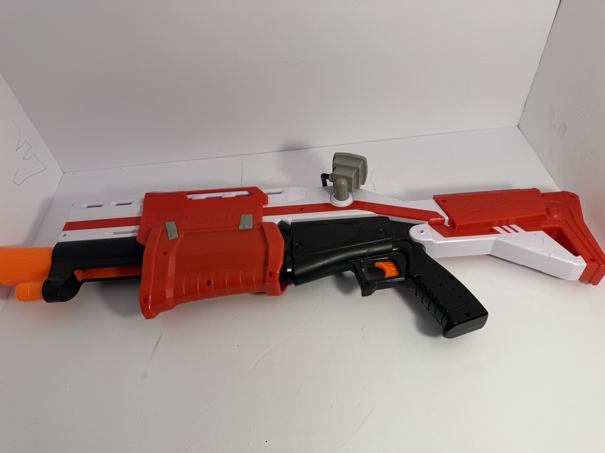 Nerf Gun Fortnite Bossmerg-12 & AR-L SCAR Tactical Shotgun W/12