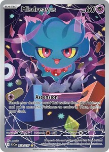 Misdreavus 233/217 Ascended Heroes Illustration Rare