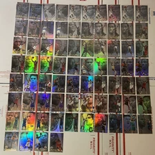 Lot of 74 1997-98 Flair Showcase Row 3 Cards Semi Stars, Commons - Duplicates