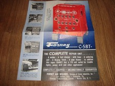 Vintage Forney C-5BT Arc Welders Brochure Single Page