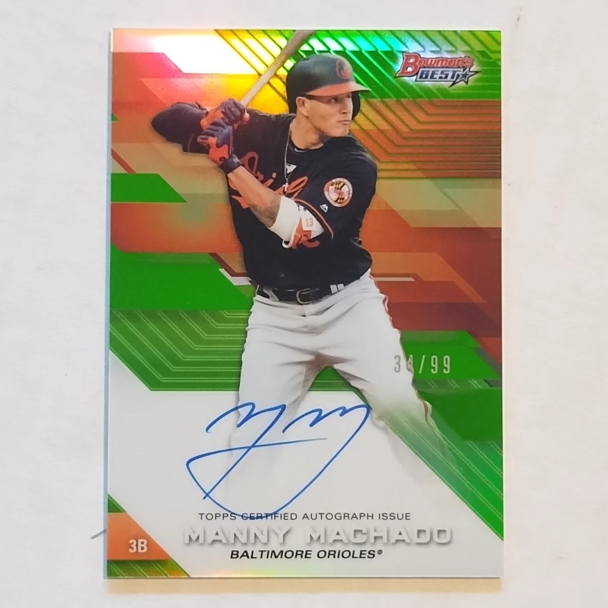 Manny Machado Auto for sale | eBay