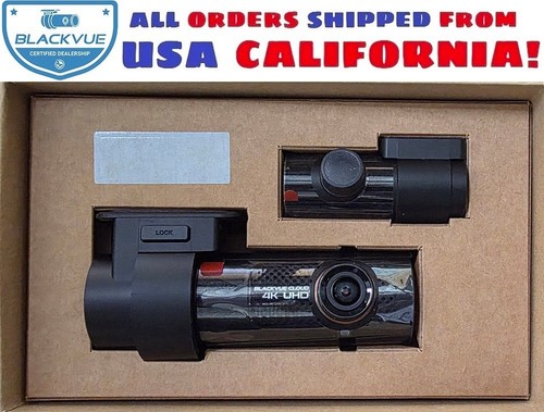 USED BlackVue DR900X-2CH PLUS 4K UHD Dual Wi-Fi Dash Cam 32GB | No Original Box