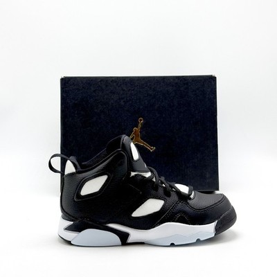 *NEW* Kids NIKE AIR JORDAN FLIGHT CLUB '91 (PS) BLACK / WHITE (DM1686 002)  