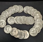 27- 1976 Kennedy  Silver Half Dollars. 40% Almost 4 Oz Total Silver