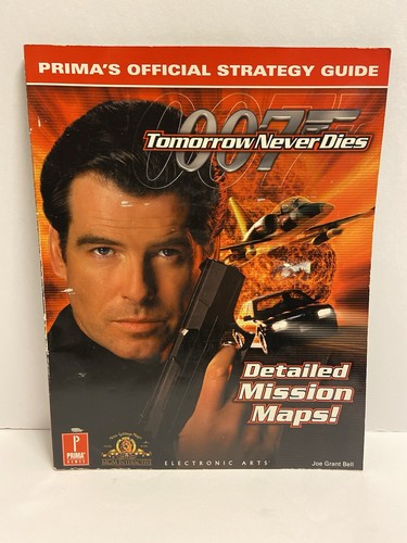 Tomorrow Never Dies Prima Official Strategy Guide Sony Playstation 007 w/ Poster - Bild 1 von 5