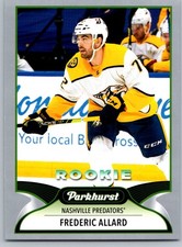 Frederic Allard 2021-22 Parkhurst #303 Nashville Predators (RC)