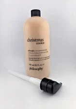 Philosophy Christmas Cookie 3 in 1 Hydrating Shower Gel 32 oz + pump SEALED!