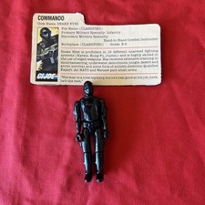 GI JOE Snake Eyes Figure Complete with file c...
