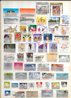 CANADA : 100 timbres 121/5