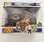 Funko Pop! Vinyl Star Wars Rancor Luke Skywalker Slave Oola 3 Pack Damaged Box