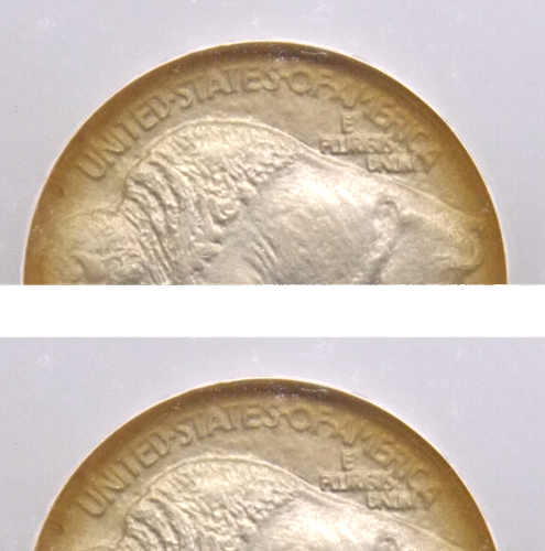 1913 "D" testa indiana BUFFALO nichel *TIPO 1* 5c ICG MS62 #901 Unc ECC&C, Inc. - Foto 2 di 6