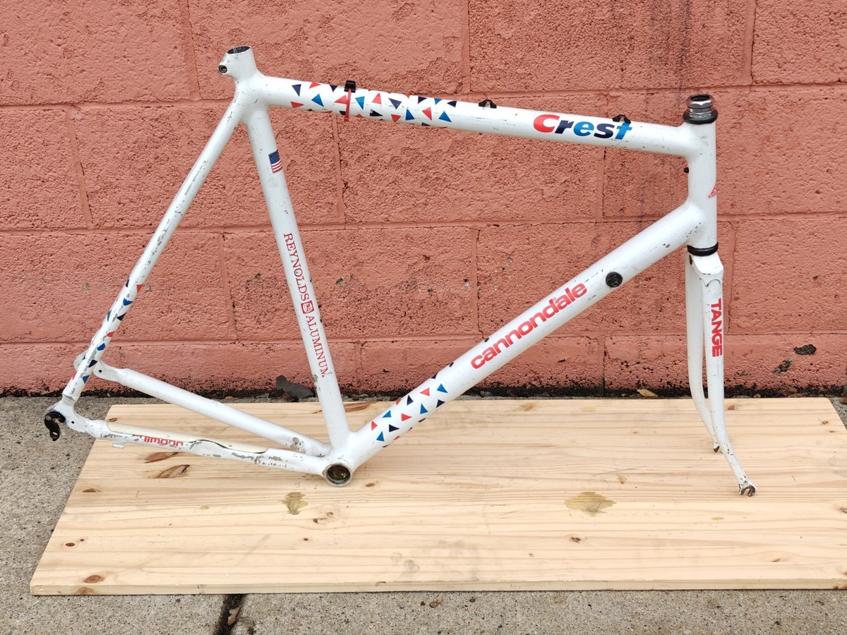 1988 Cannondale Crest Team SR500 Road Bike Frameset Made In USA 1988 Cannondale Crest Team SR500 Road Bike Frameset Made In USA