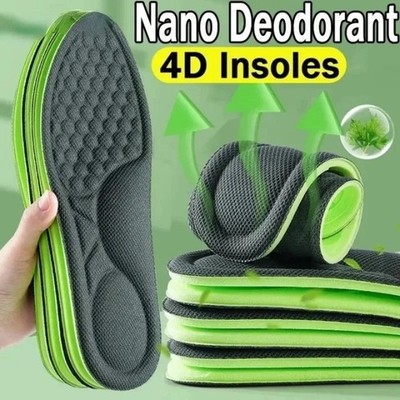 6/2/1Pair Men Shoes Insoles Orthopedic Memory Foam Sport Support Feet Soles Pad