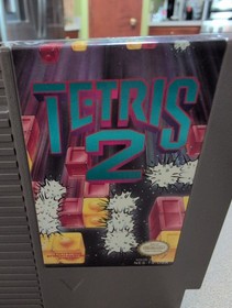 Nintendo Entertainment System NES Tetris 2 Tested Combine Shipping 