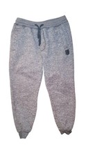 South Pole Boys Medium Fleece Marled Black Jogger Sweet Pants W 30-31 L 27