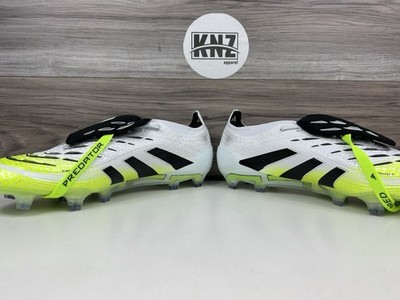 Adidas PREDATOR ELITE FT FG White Black Lucid Lemon Soccer Cleats