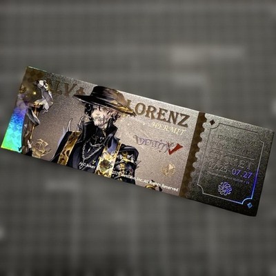 Identity V Hermit Leather Ticket  Dig!Dig!Seven 7th Anniversary Offline Event