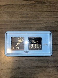 Yoshitomo Nara Animation Flip Clock Light Blue Analog Quartz - Battery Included 